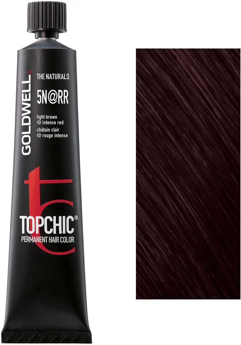 Goldwell Topchic 5N@RR Lichtbruin Intense Red 60ml