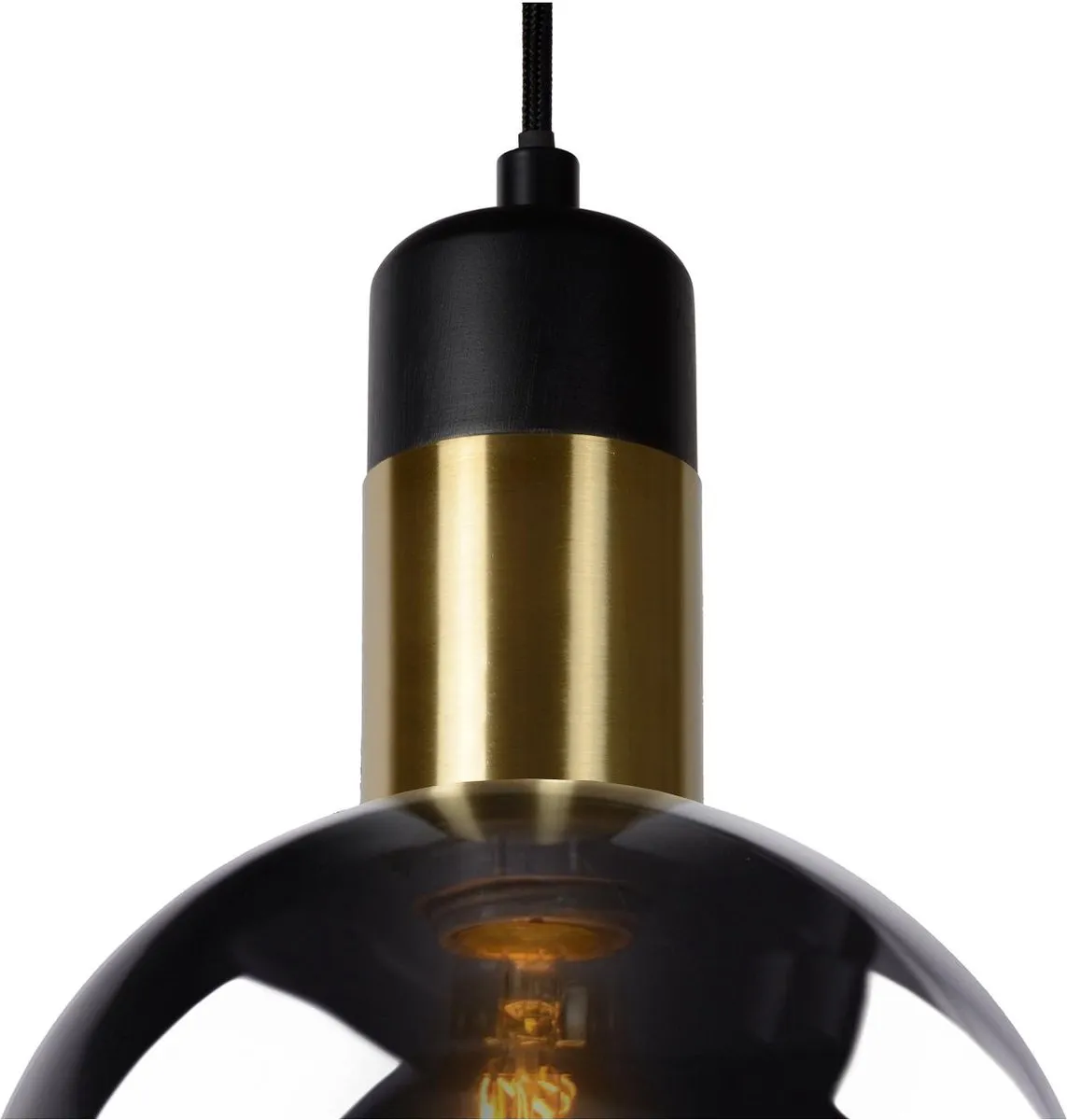 Lucide Julius Hanglamp Ø28cm - Fumé