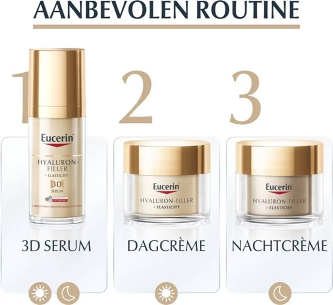 Eucerin Hyaluron-Filler + Elasticity Dagcrème SPF 15 - 2x50ml