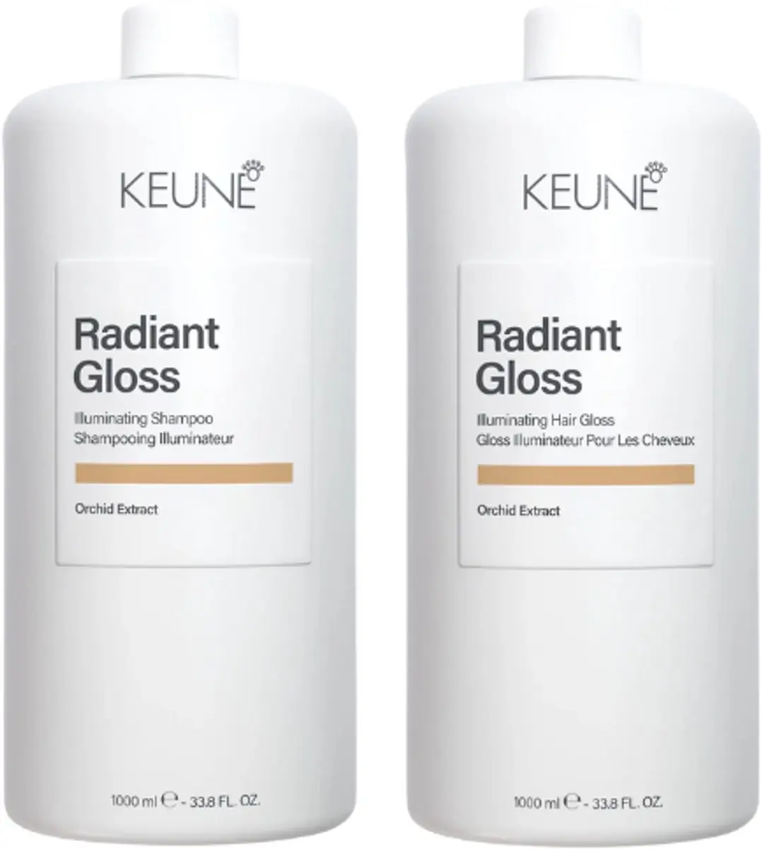 Keune Care Radiant Gloss Shampoo & Gloss 1000ml