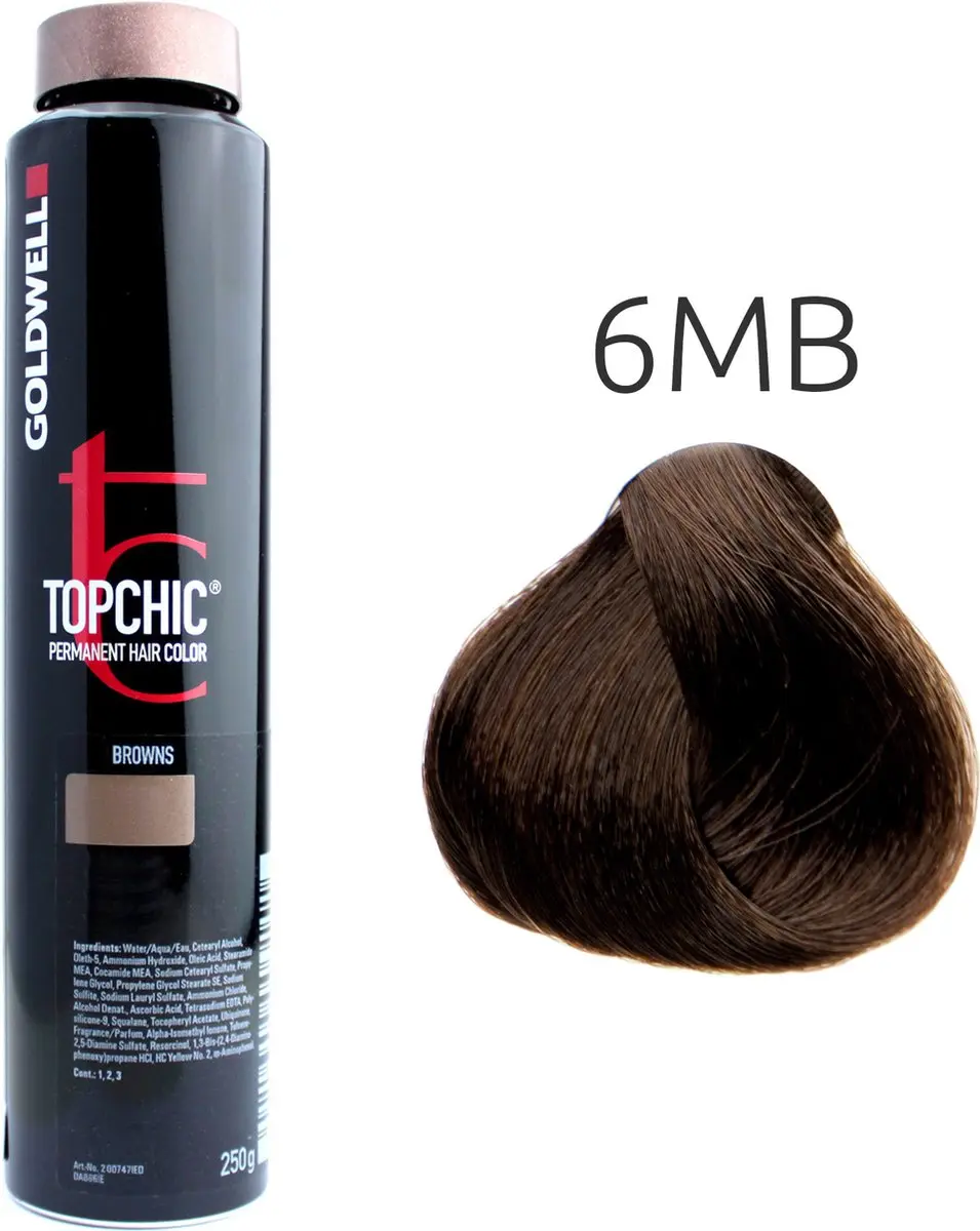 Goldwell Topchic Depot Bus 250ml - 6MB Bruin Permanent