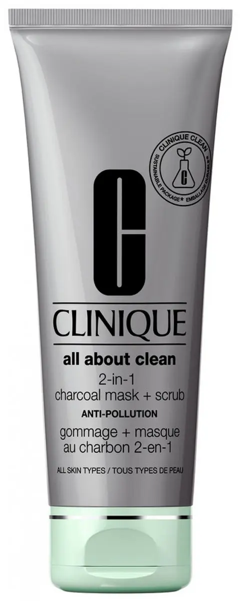 Clinique All About Clean Charcoal Mask + Scrub 100ml