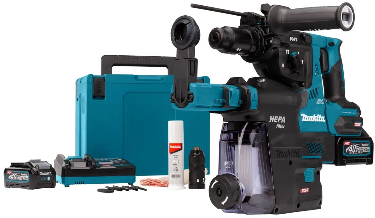 Makita HR004GM202 Combihamer 40V - 2x Li-ion 4Ah
