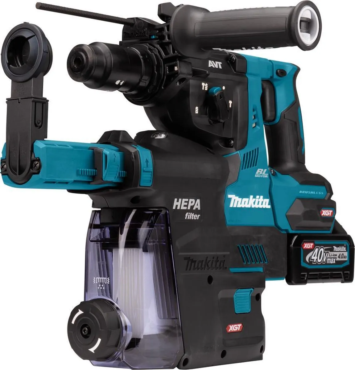 Makita HR004GM202 Combihamer 40V - 2x Li-ion 4Ah
