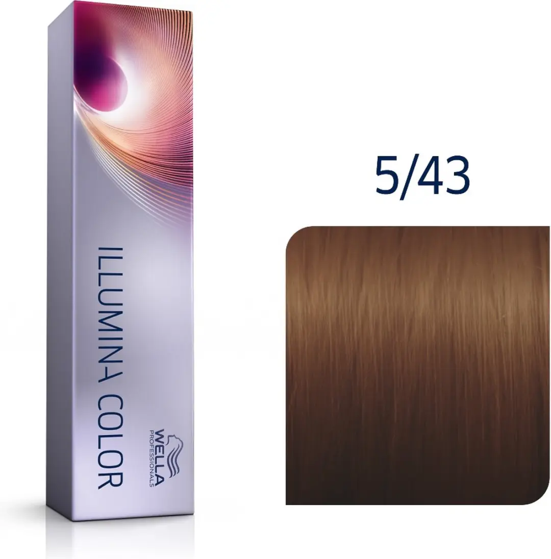 Wella Professionals Illumina Color 5/43 Haarverf 60ml - Zwart