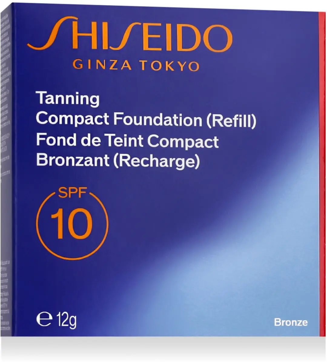 Shiseido Sun Refill Bronze Foundation 12ml