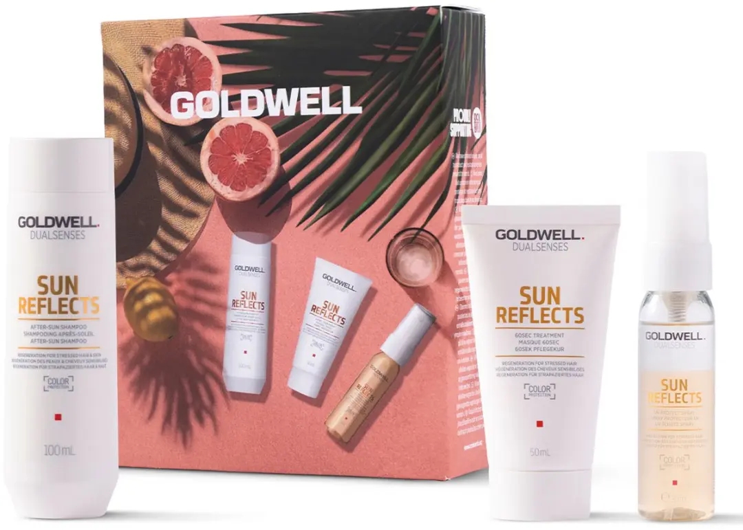 Goldwell Duelsenses Sun Reflects Summer Heroes Set - 150ml