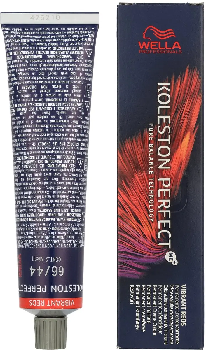 Wella Professionals Koleston Perfect Me+ Haarverf 66/44 Rood - 60ml - afbeelding 6 van 6