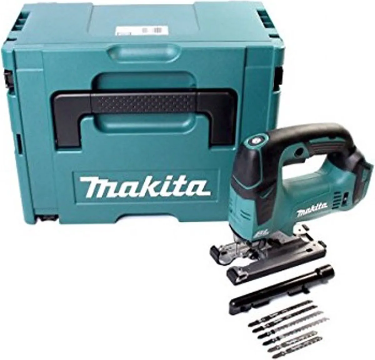 Makita DJV142ZJ Decoupeerzaag 14,4V - 800 tpm - 3 Bladen