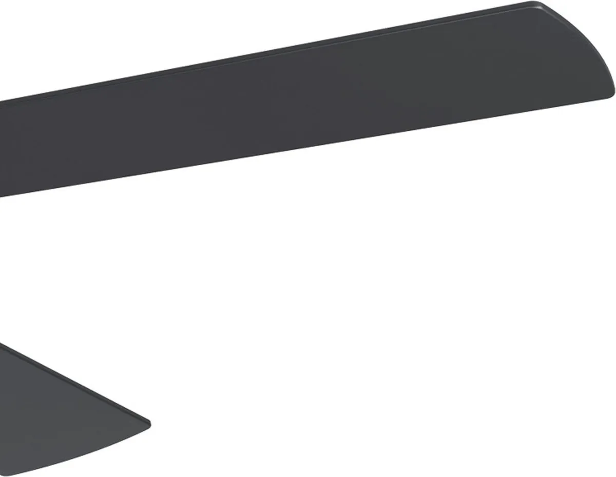 Eglo Trinidad Plafondlamp Ventilator 122cm - Zwart - 3 standen