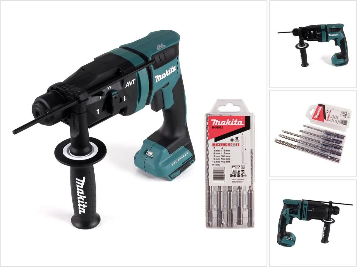 Makita DHR182Z Accu-boorhamer SDS-plus