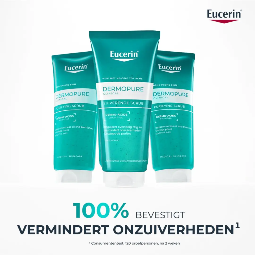 Eucerin DermoPure Clinical Face Scrub 100ml