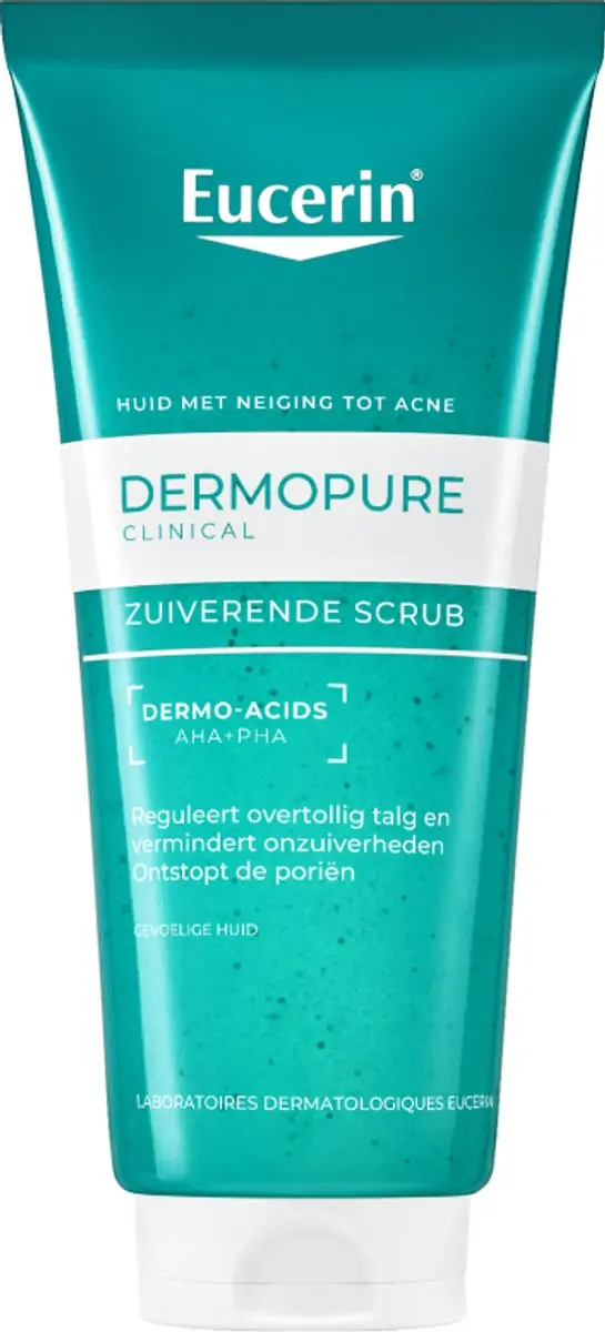 Eucerin DermoPure Clinical Face Scrub 100ml