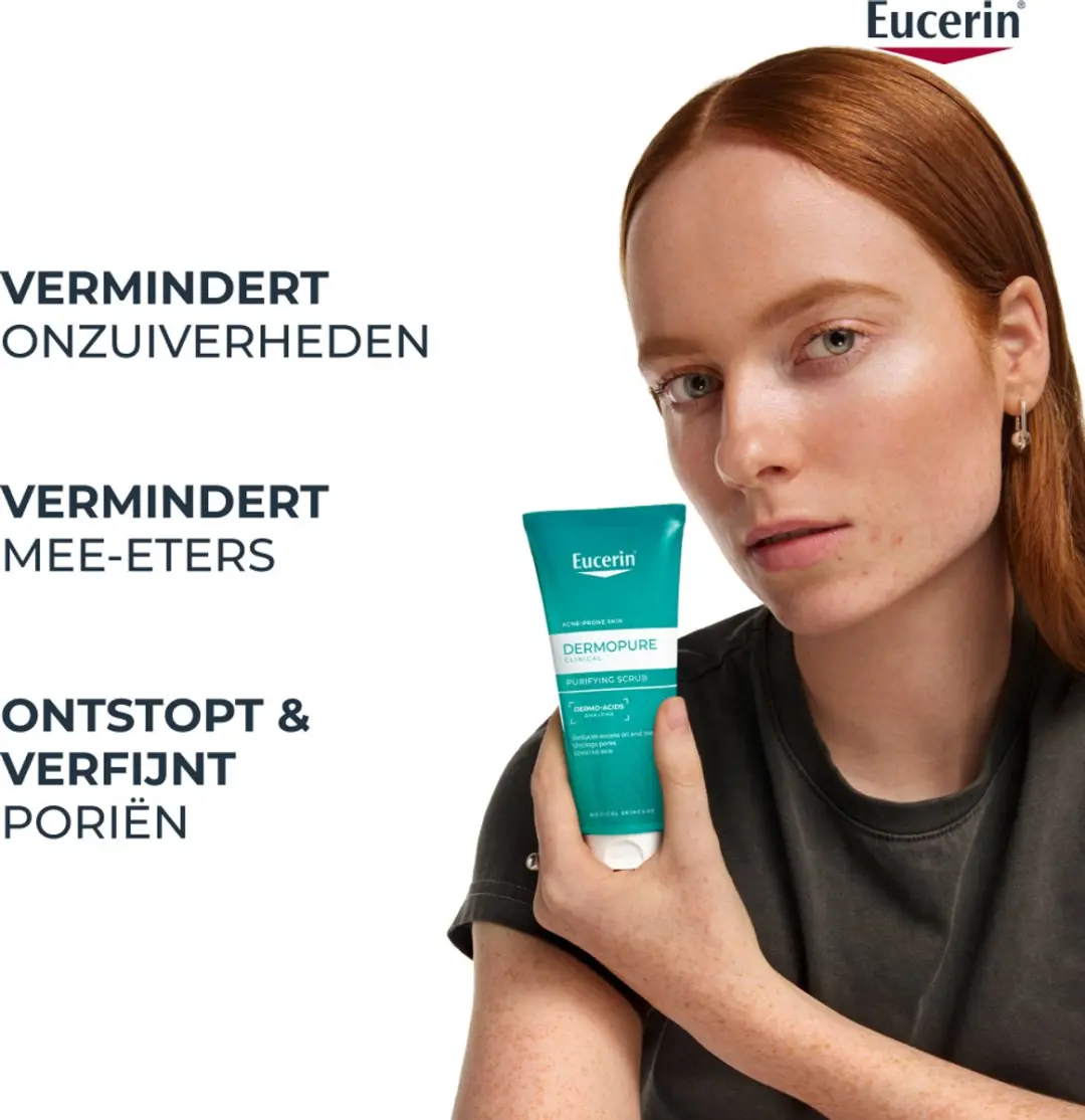 Eucerin DermoPure Clinical Face Scrub 100ml - afbeelding 6 van 6