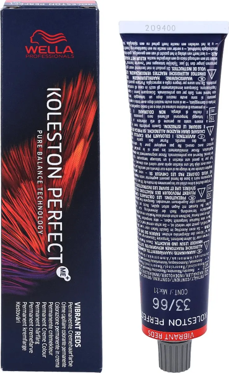Wella Professionals Koleston Perfect Me+ Haarverf 33/66 Rood - 60ml