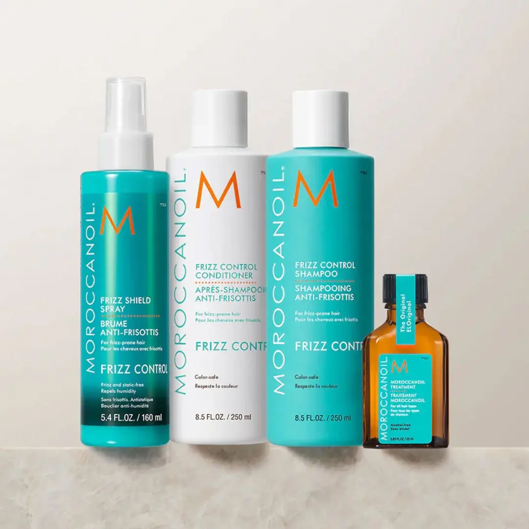 Moroccanoil Winter Holiday Gift Set - Frizz Control - Zwart