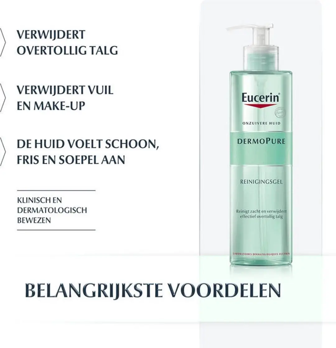 Eucerin Dermo Pure Oil Control Gel Reiniger 400ml