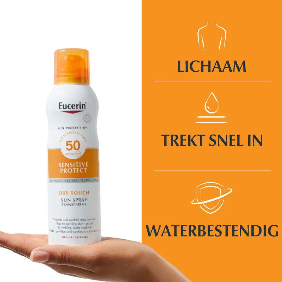 Eucerin Sun Oil Control Mist SPF 50 Transparant 200ml