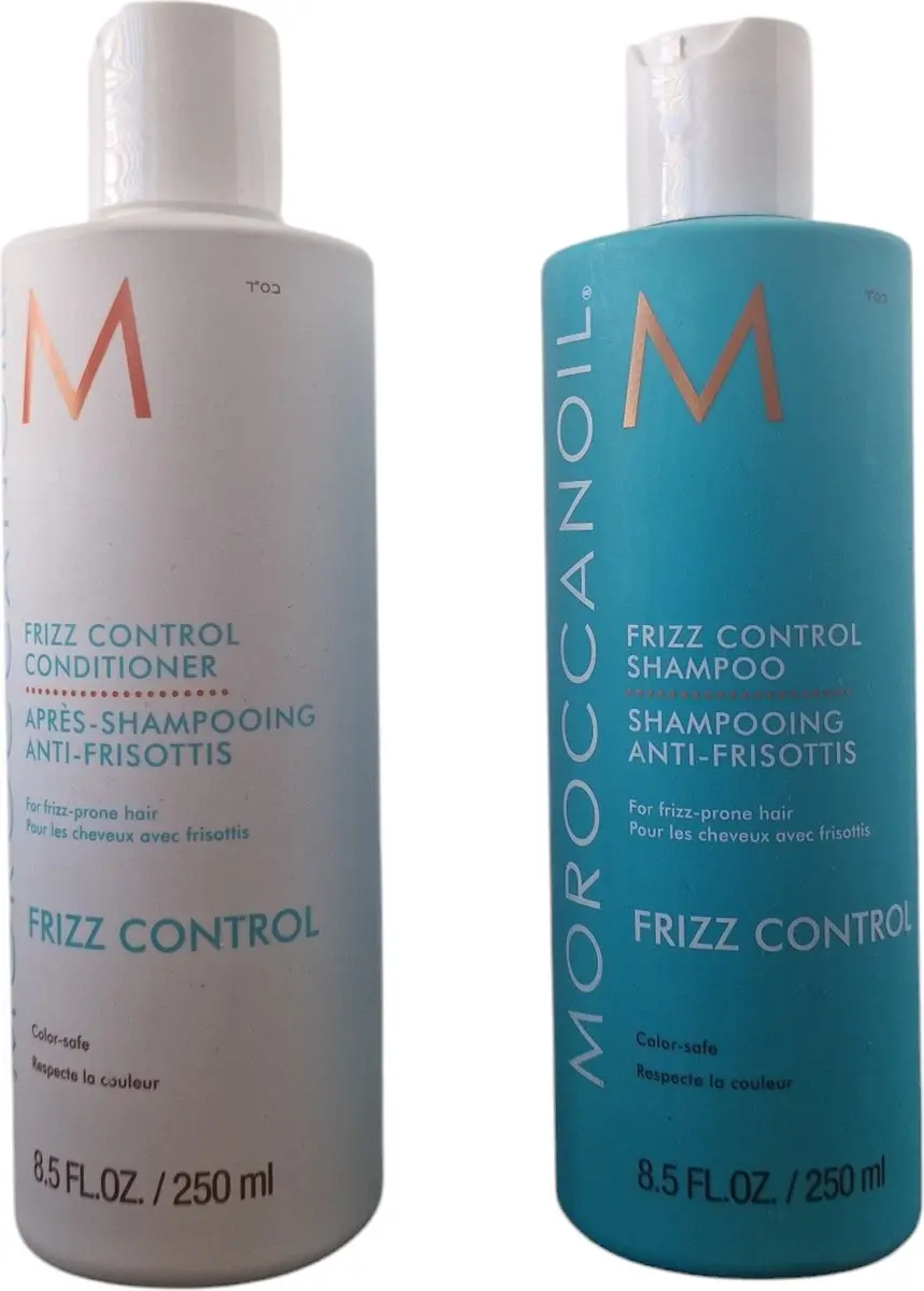 Moroccanoil Frizz Control Shampoo & Conditioner - 2x250ml