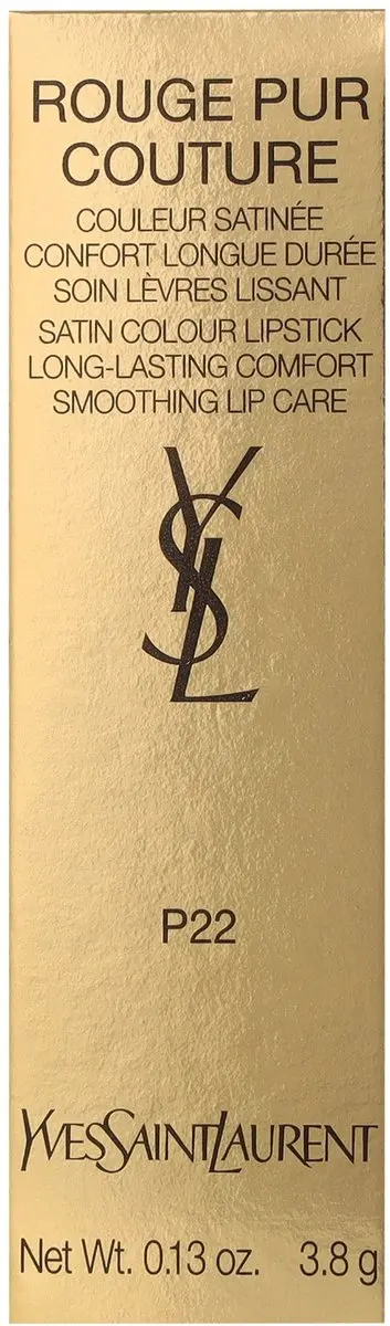 Yves Saint Laurent Rouge Pur Couture Lipstick 3.8g - 22 Pink