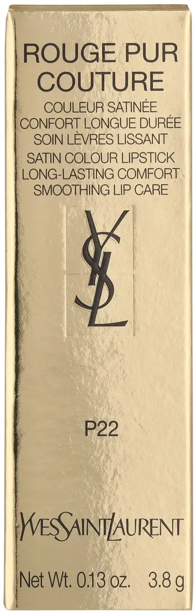 Yves Saint Laurent Rouge Pur Couture Lipstick 3.8g - 22 Pink - afbeelding 6 van 6