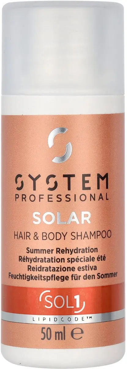 Wella Professionals Solar Hair & Body Shampoo 50ml - afbeelding 2 van 3
