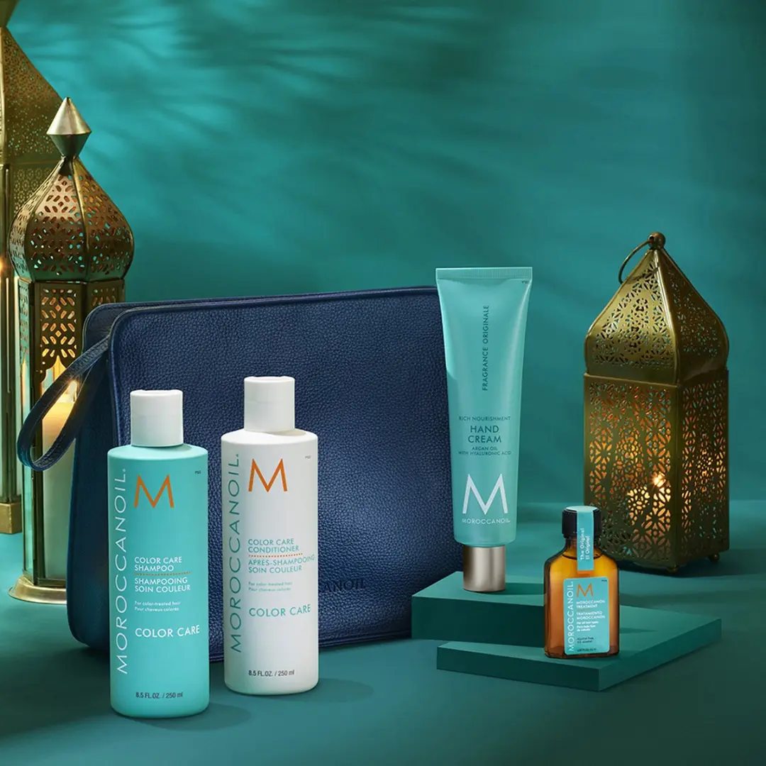 Moroccanoil Winter Wonder Giftset Kleurverzorging - Zwart