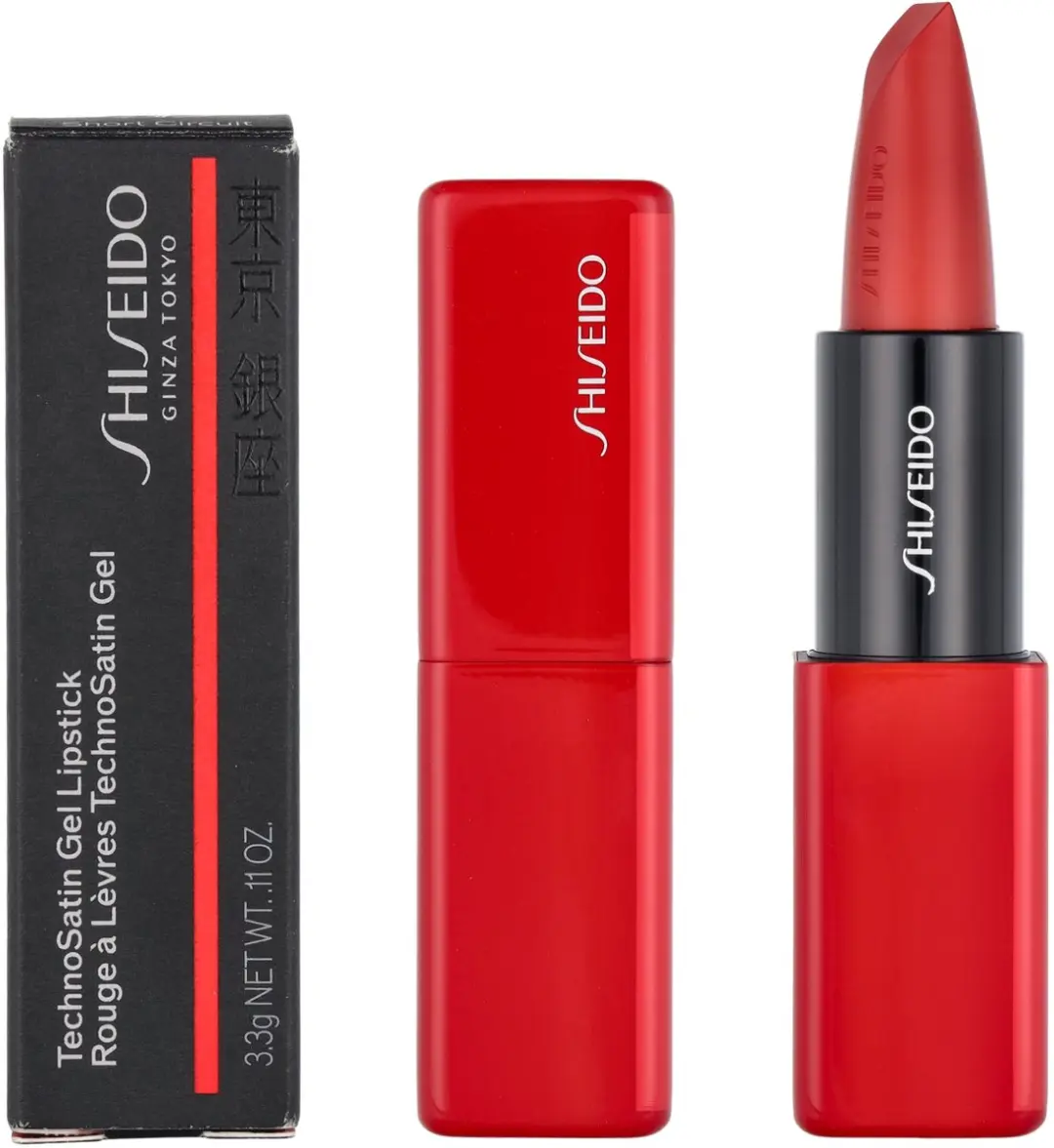 Shiseido Technosatin Lipstick 415 Short Circuit