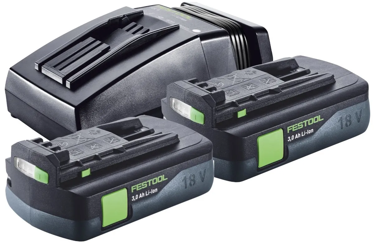 Festool VECTURO OSC 18 E-Basic Set 576592 - 2x 3.0Ah Accu