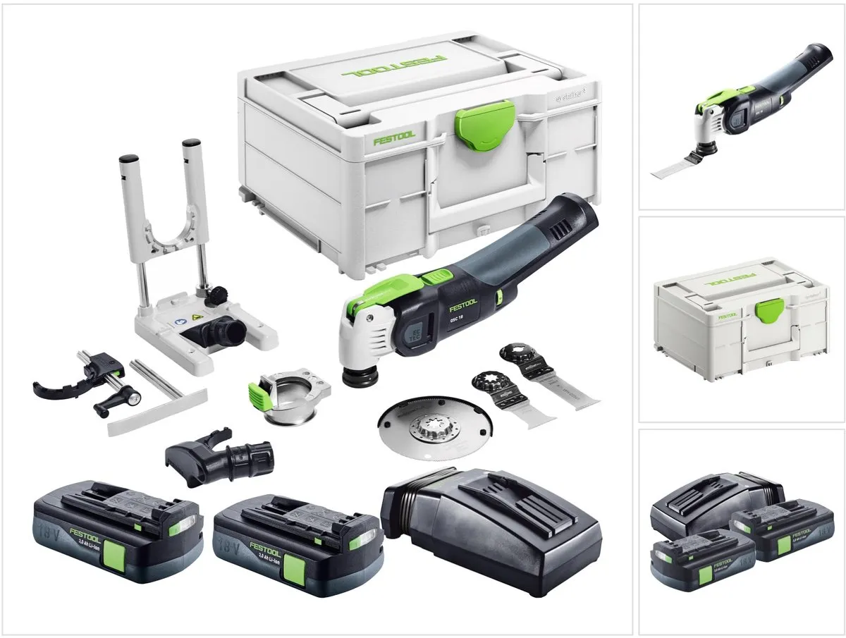 Festool VECTURO OSC 18 E-Basic Set 576592