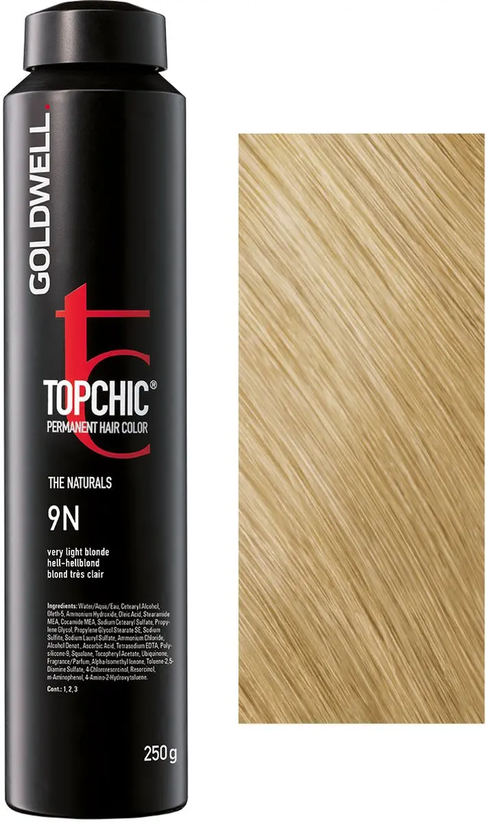 Goldwell Topchic Depot Bus 9N Zeer Lichtblond 250ml
