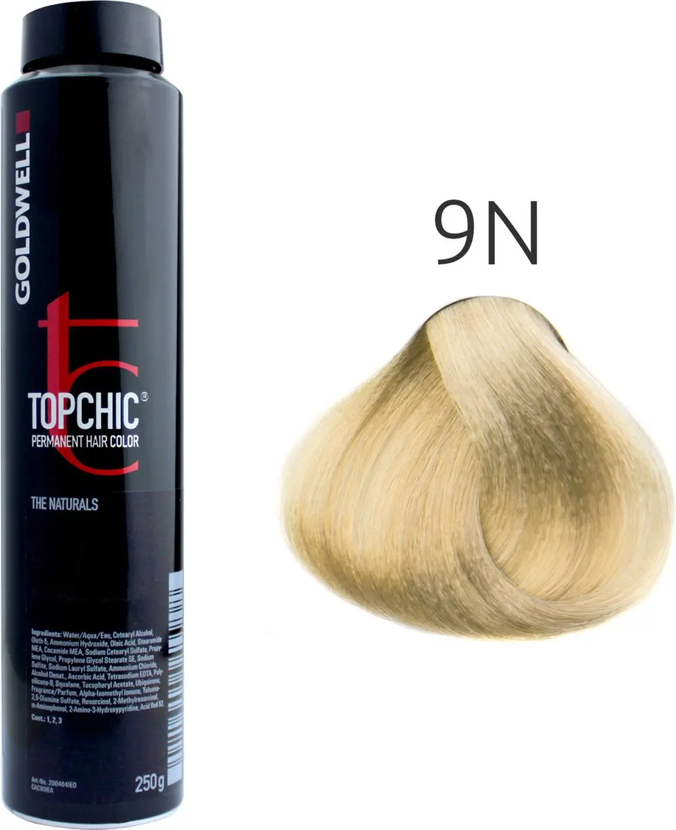 Goldwell Topchic Depot Bus 9N Zeer Lichtblond 250ml