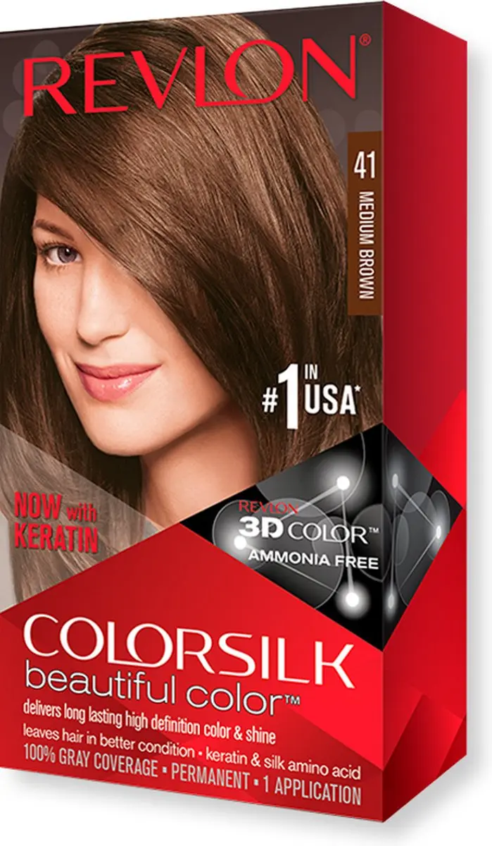 Revlon Colorsilk Haarkleur 41 Bruin - 3ml