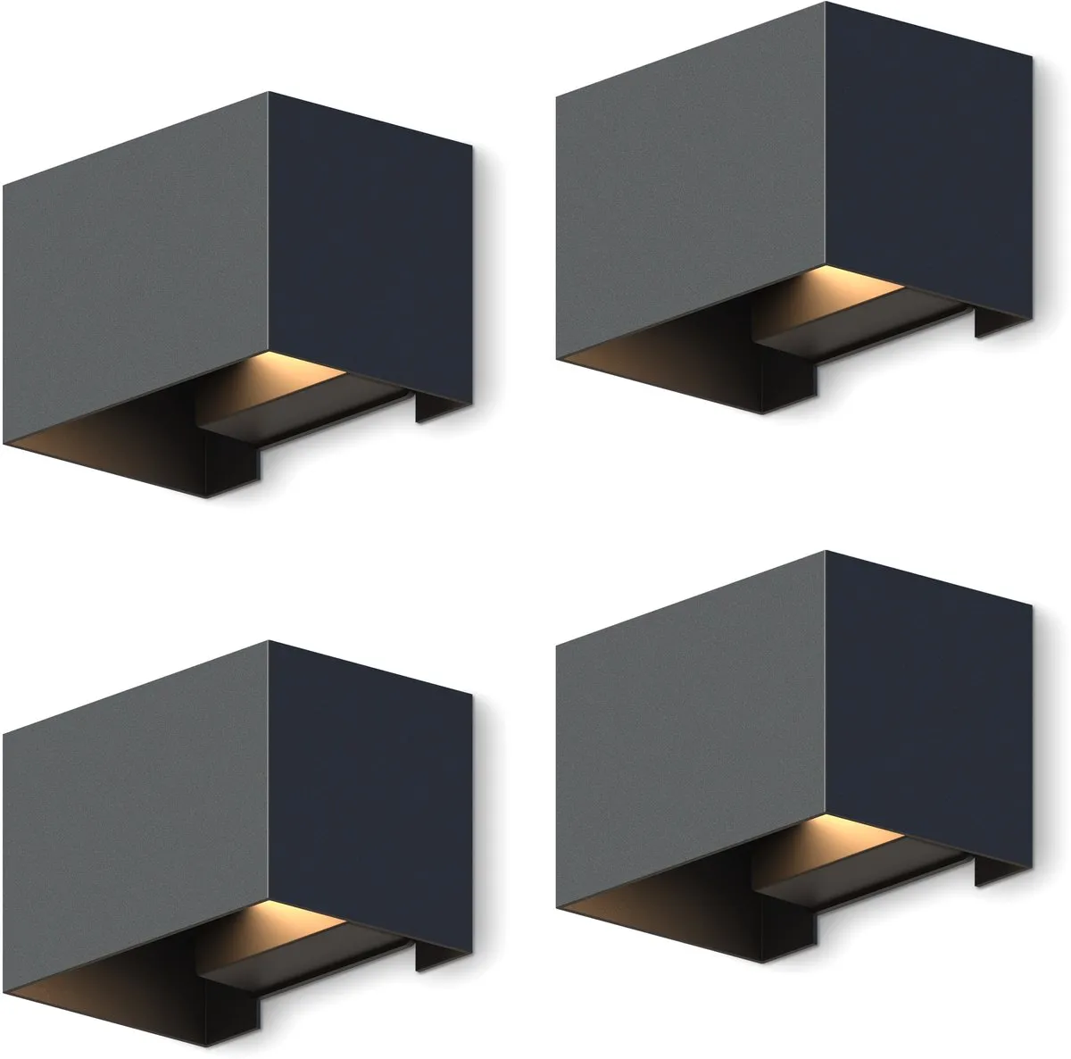 Calex LED Wandlamp Venice 4-Stuks