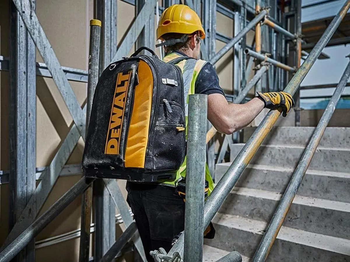 DeWalt DWST81690-1 Gereedschapsrugzak - Zwart/Geel - afbeelding 6 van 6