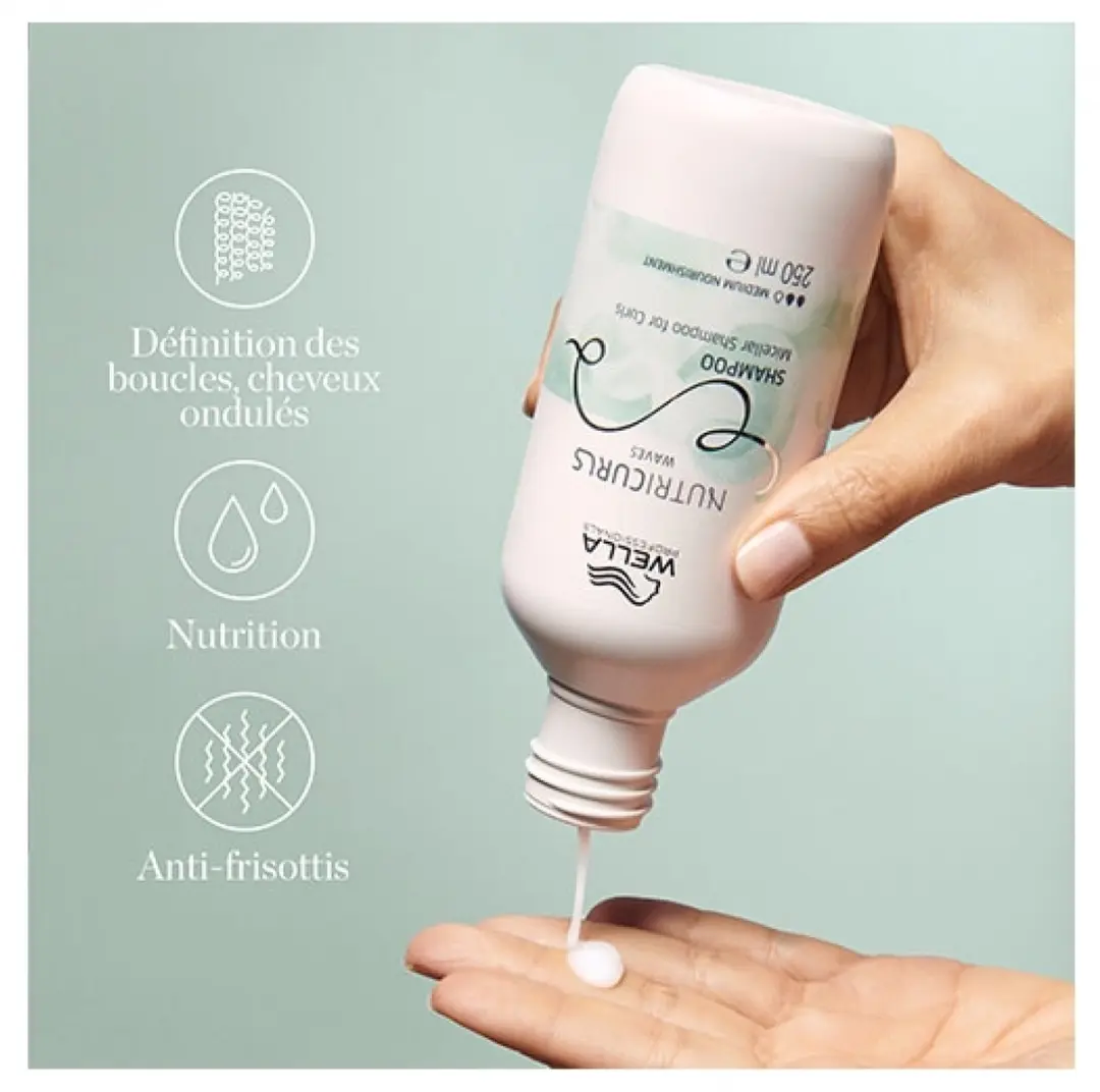 Wella Professionals Nutricurls Shampoo Waves 250ml