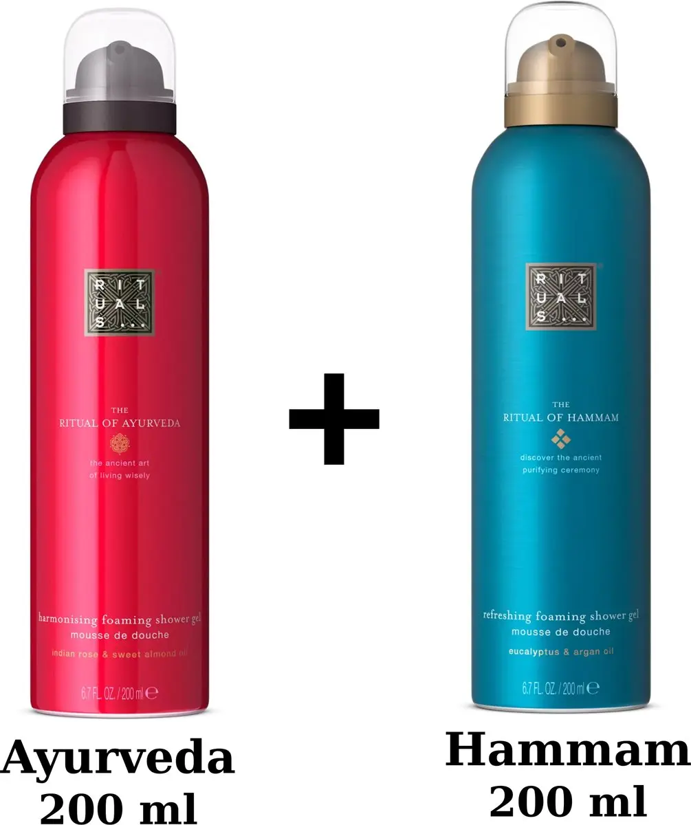 Rituals Ayurveda & Hammam Douchegels Duo