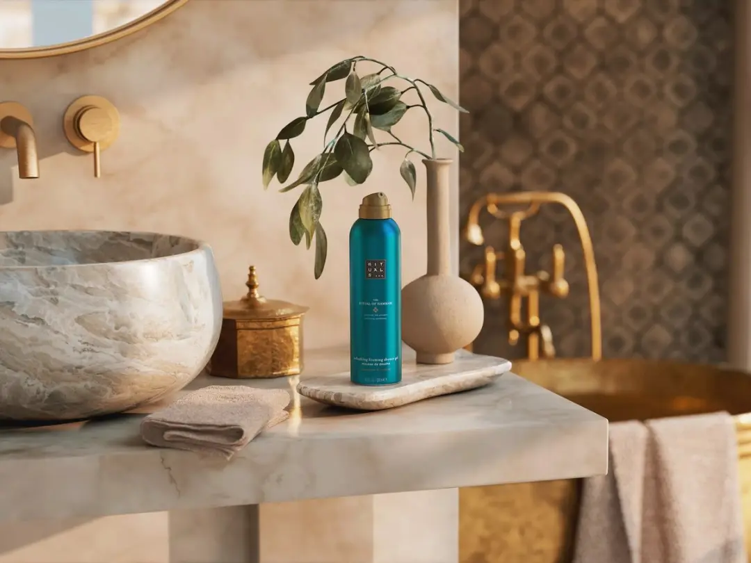 Rituals Hammam Douchegel & Bodylotion Mousse 350ml