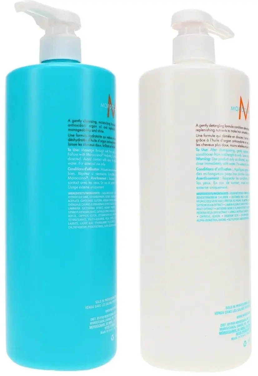 Moroccanoil Hydrating Duo Shampoo & Conditioner 2000ml - 2 Stuks