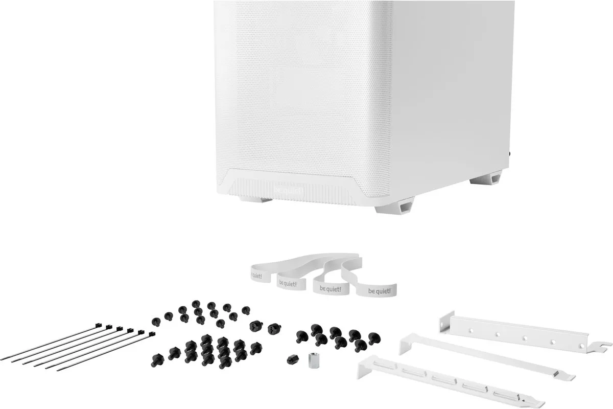 be quiet! Pure Base 501 LX ATX Behuizing - Wit - 4x 120/140mm ventilatoren