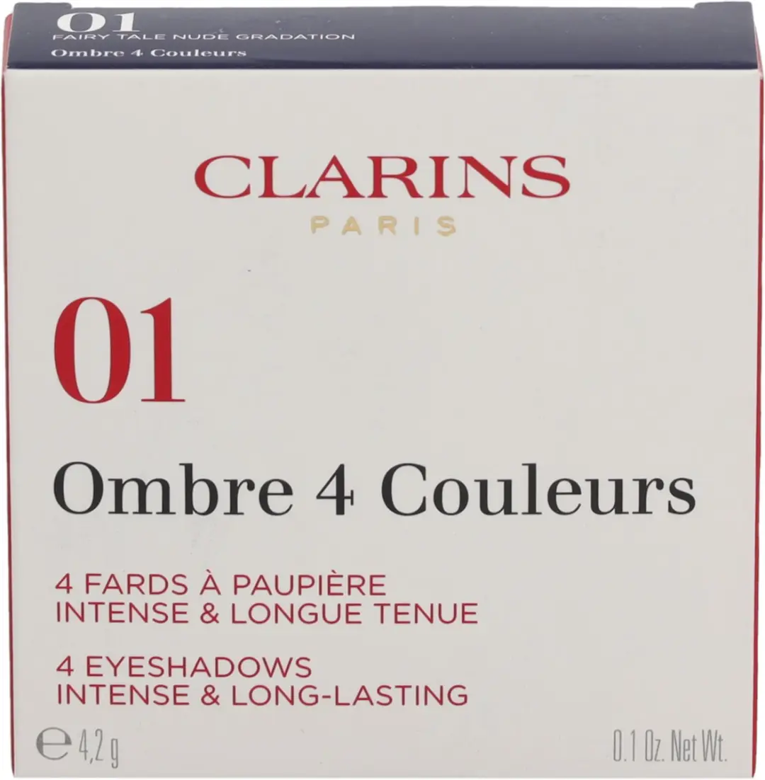 Clarins Ombre 4 Oogschaduw Palette 01 Fairy Tale Nude - 4 Kleuren