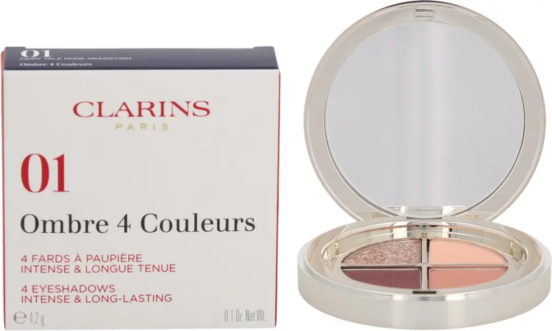 Clarins Ombre 4 Oogschaduw Palette 01 Fairy Tale Nude - 4 Kleuren