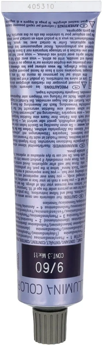 Wella Professionals Illumina Color 9/60 Haarverf - 60ml - Zwart - afbeelding 6 van 6