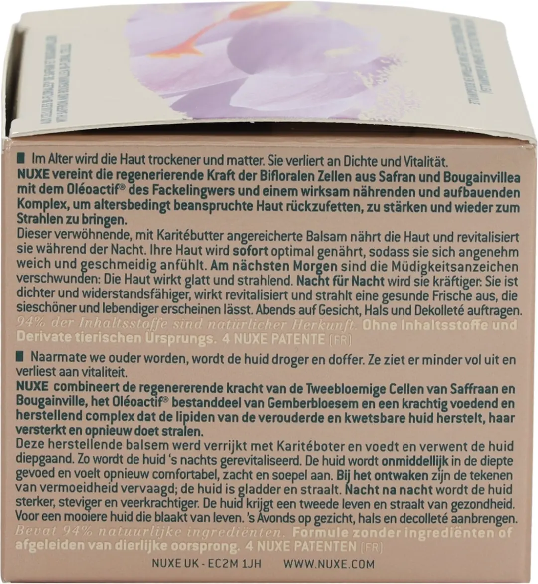 Nuxe Nuxuriance Gold Nachtbalsem - 50ml - afbeelding 6 van 6