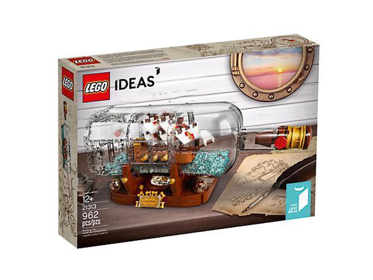 LEGO Ideas Schip in een Fles 21313