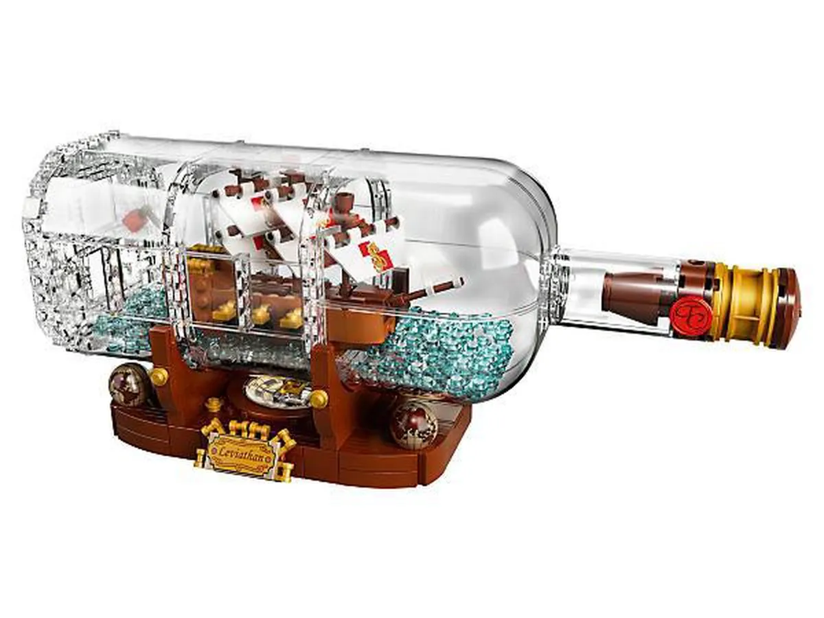 LEGO Ideas Schip in een Fles 21313 - 962 Stukken