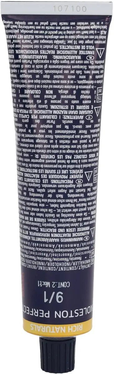 Wella Professionals Koleston Perfect Me+ 9/1 Permanent Haarkleur 60ml - afbeelding 6 van 6