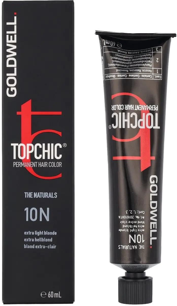 Goldwell Topchic Tube 60ml - 10N Bruin Permanent