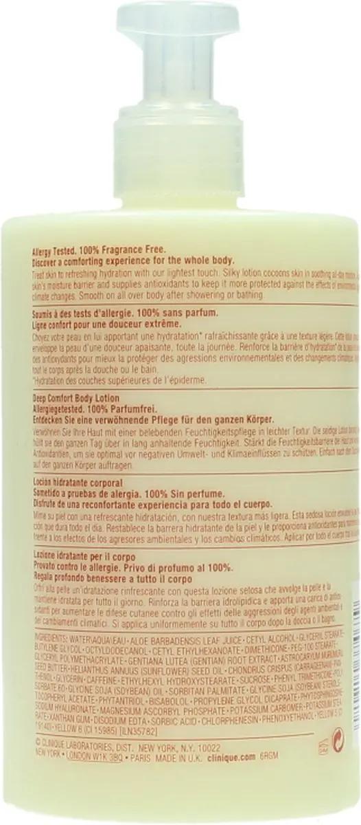 Clinique Deep Comfort Bodylotion 400ml