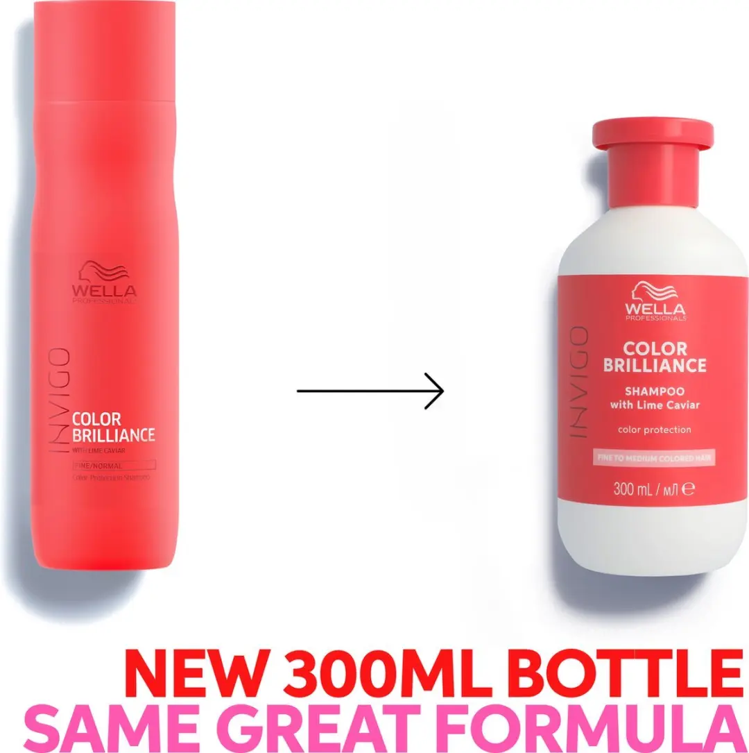 Wella Professionals Invigo Color Brilliance Shampoo 300ml - 3 Stuks